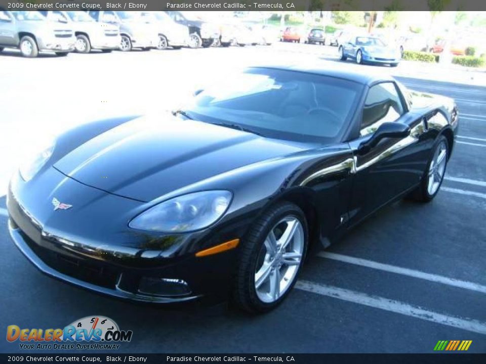 2009 Chevrolet Corvette Coupe Black / Ebony Photo #5