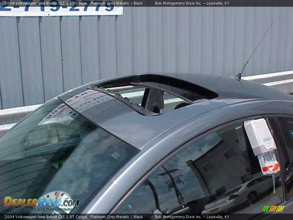 2004 Volkswagen New Beetle GLS 1.8T Coupe Platinum Grey Metallic / Black Photo #7