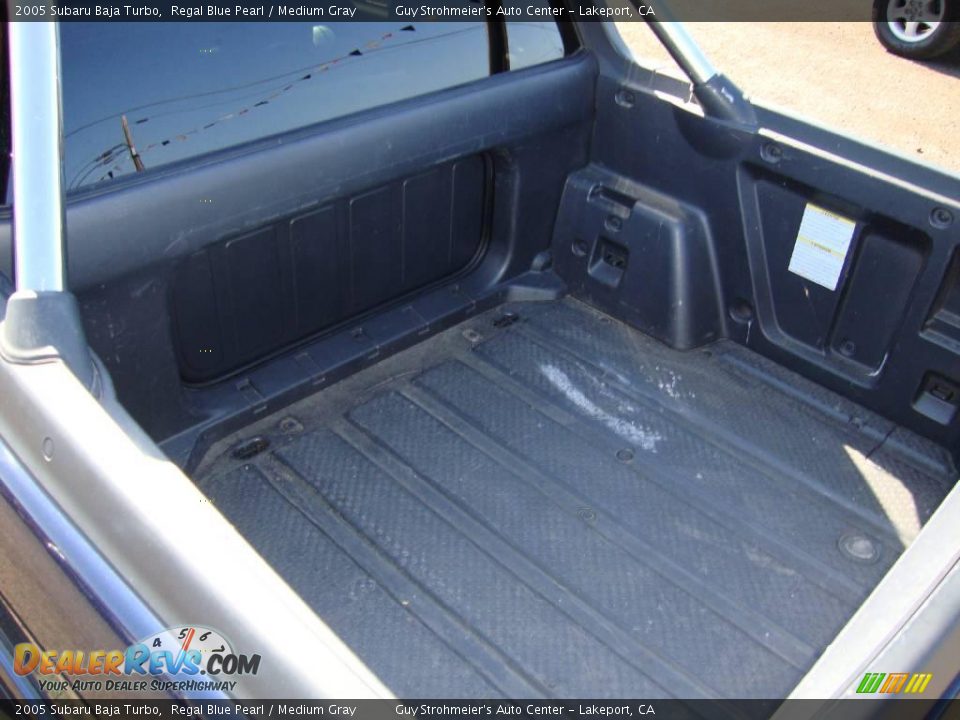 2005 Subaru Baja Turbo Regal Blue Pearl / Medium Gray Photo #21