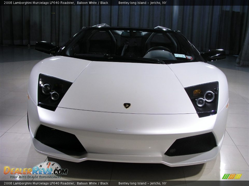 2008 Lamborghini Murcielago LP640 Roadster Balloon White / Black Photo #4
