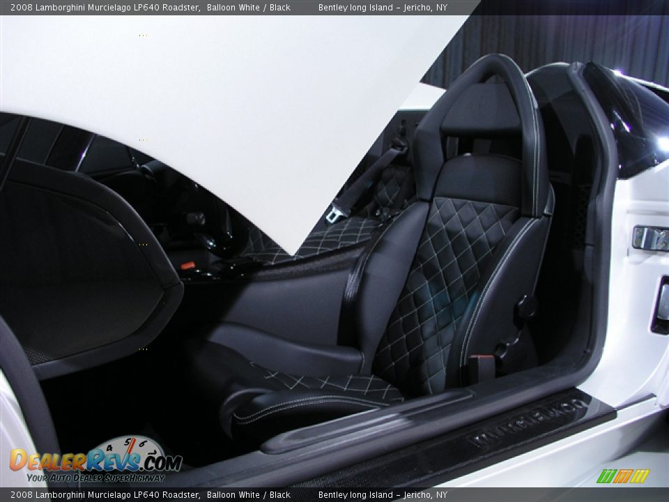 2008 Lamborghini Murcielago LP640 Roadster Balloon White / Black Photo #5