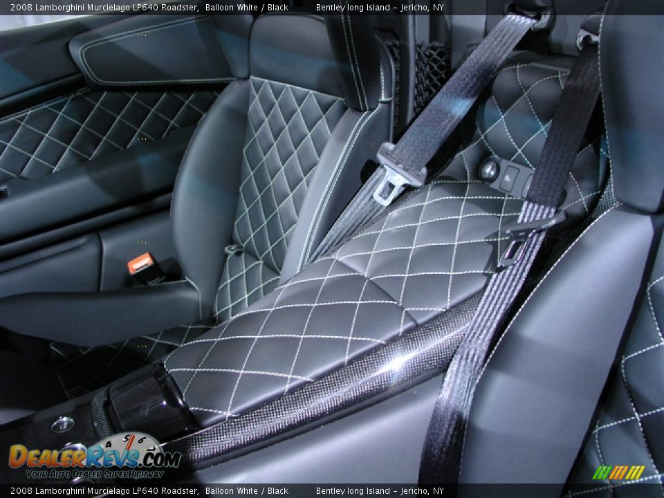 2008 Lamborghini Murcielago LP640 Roadster Balloon White / Black Photo #11