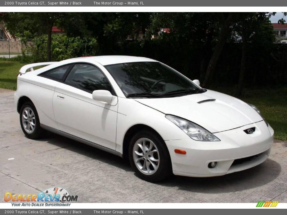 white toyota celica convertible #1