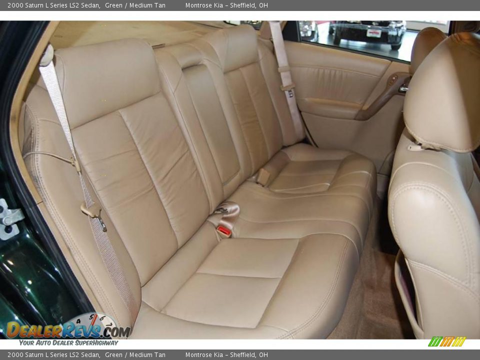 2000 Saturn L Series LS2 Sedan Green / Medium Tan Photo #18