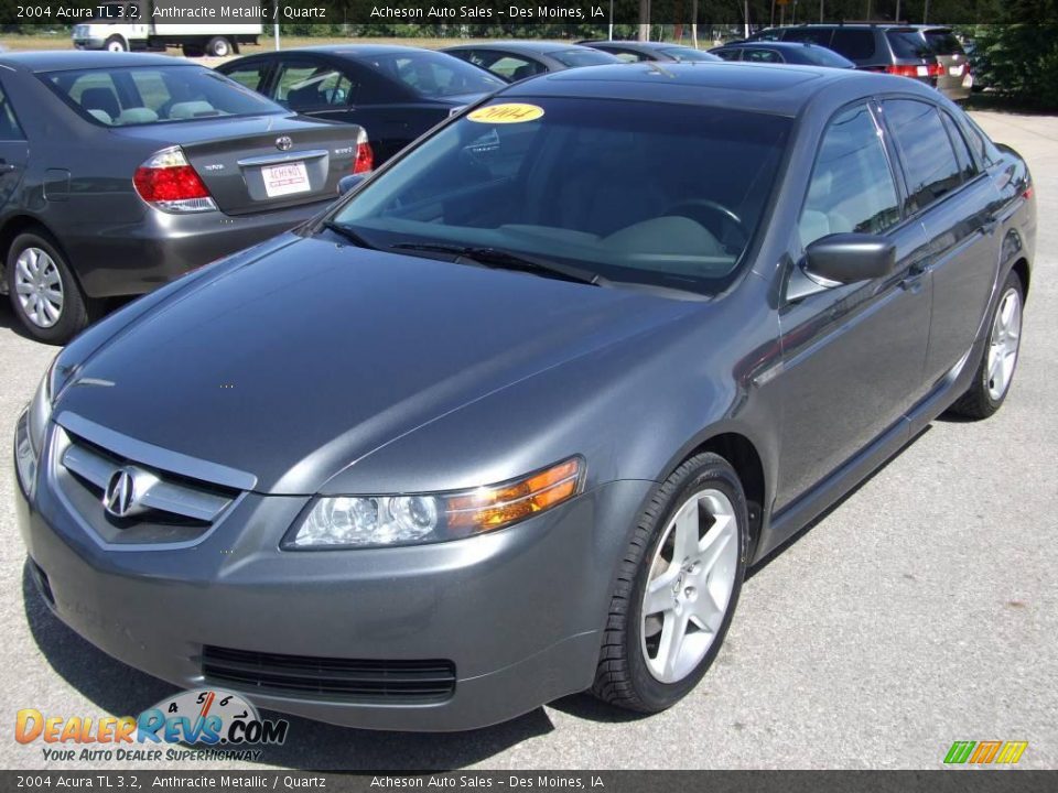 2004 Acura TL 3.2 Anthracite Metallic / Quartz Photo #1