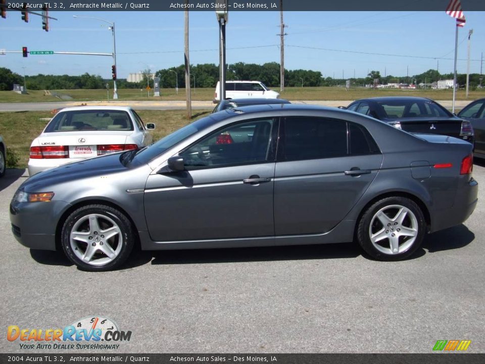 2004 Acura TL 3.2 Anthracite Metallic / Quartz Photo #2