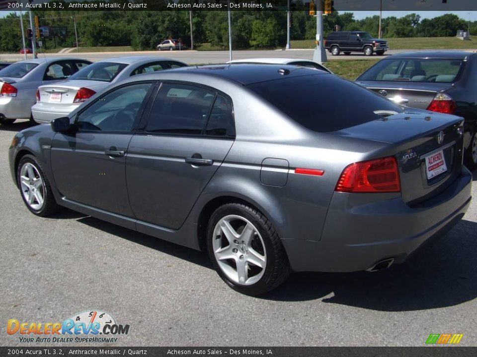 2004 Acura TL 3.2 Anthracite Metallic / Quartz Photo #3