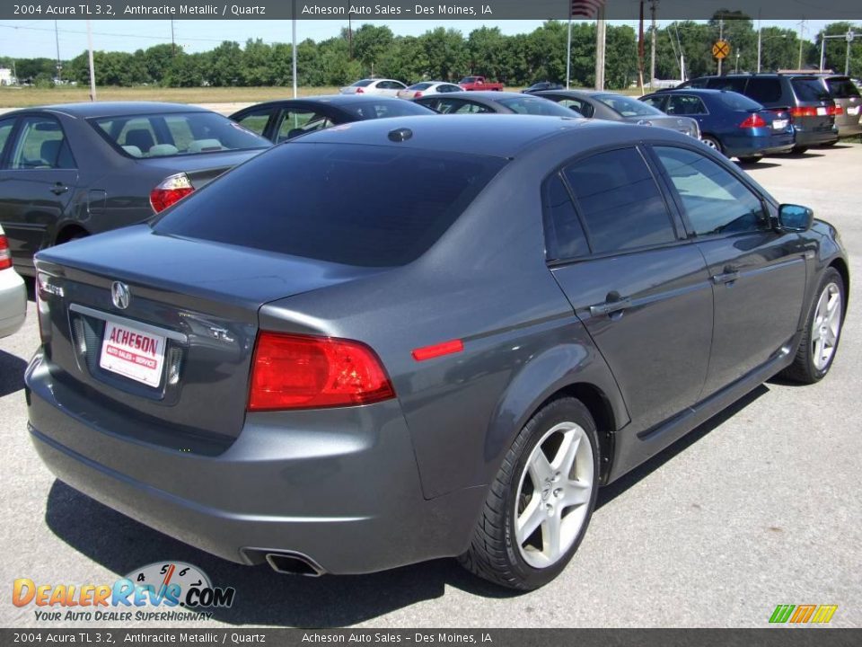2004 Acura TL 3.2 Anthracite Metallic / Quartz Photo #5