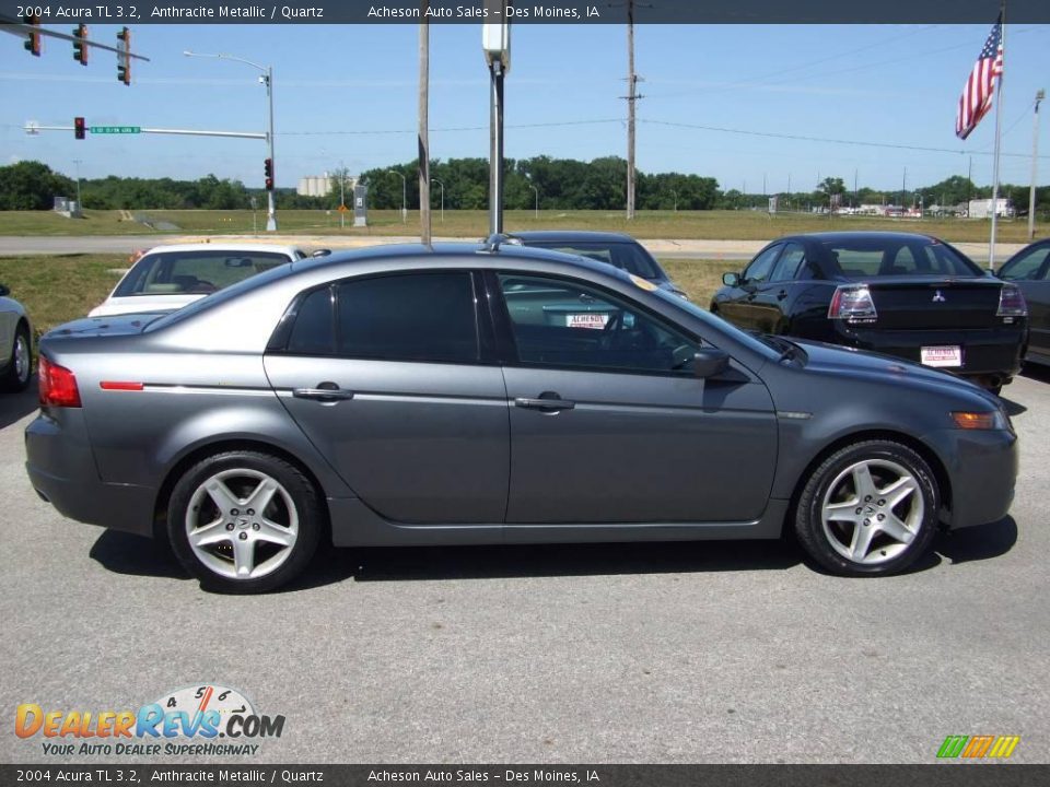 2004 Acura TL 3.2 Anthracite Metallic / Quartz Photo #6