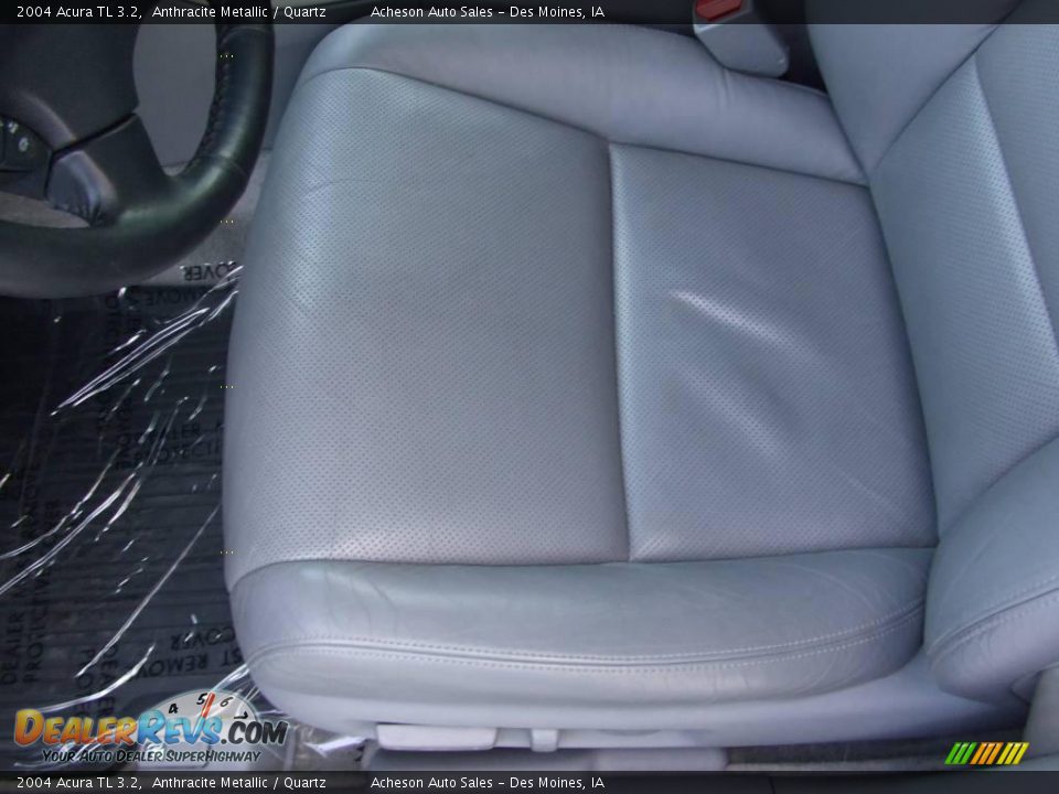 2004 Acura TL 3.2 Anthracite Metallic / Quartz Photo #10