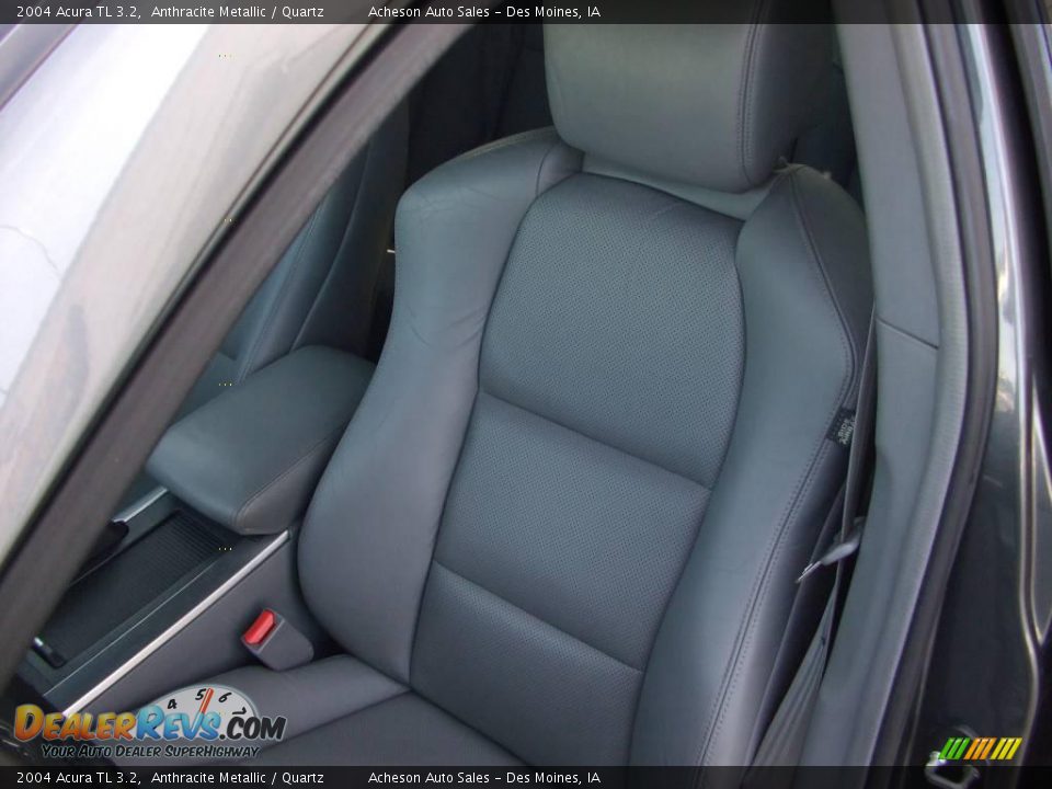 2004 Acura TL 3.2 Anthracite Metallic / Quartz Photo #11