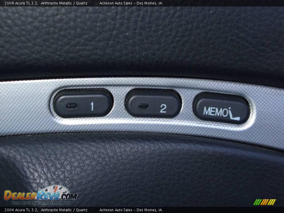 2004 Acura TL 3.2 Anthracite Metallic / Quartz Photo #13