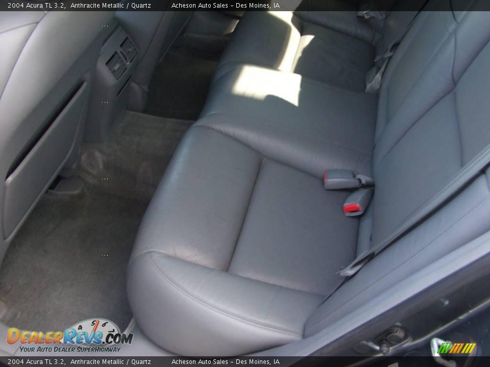 2004 Acura TL 3.2 Anthracite Metallic / Quartz Photo #15