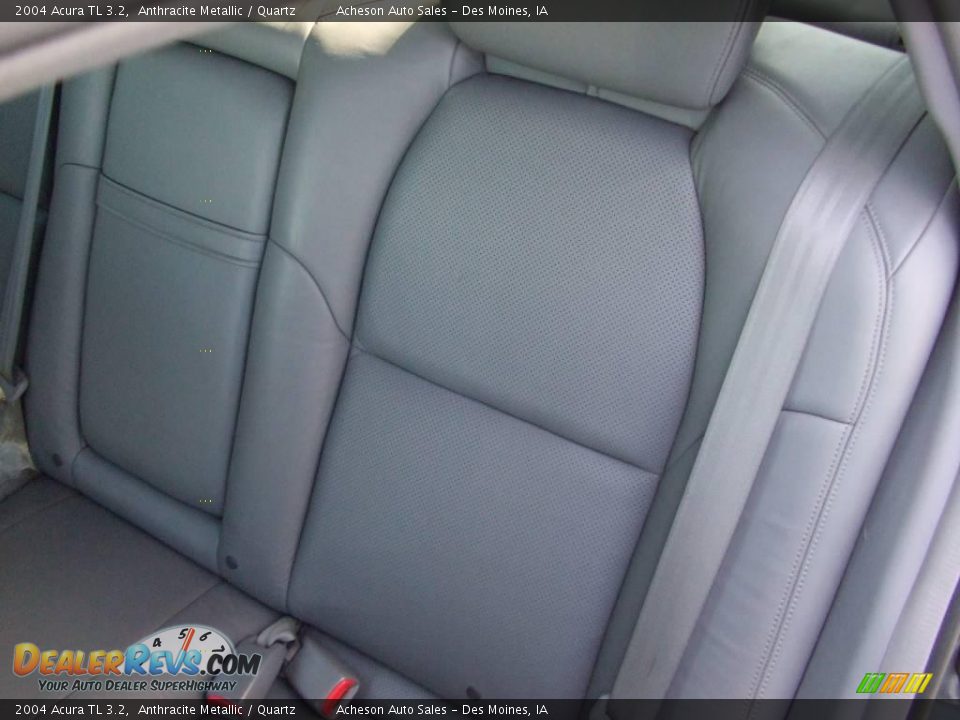2004 Acura TL 3.2 Anthracite Metallic / Quartz Photo #17