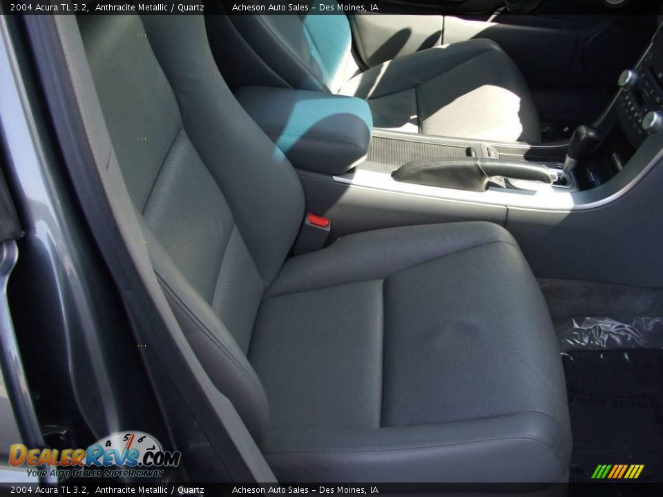 2004 Acura TL 3.2 Anthracite Metallic / Quartz Photo #19