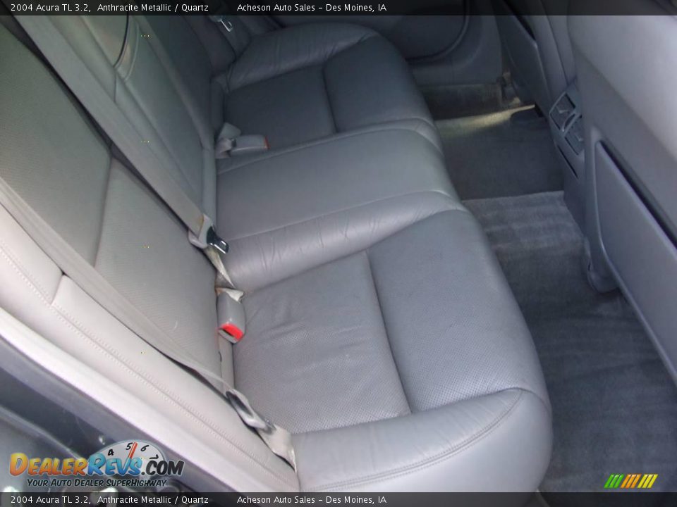 2004 Acura TL 3.2 Anthracite Metallic / Quartz Photo #23
