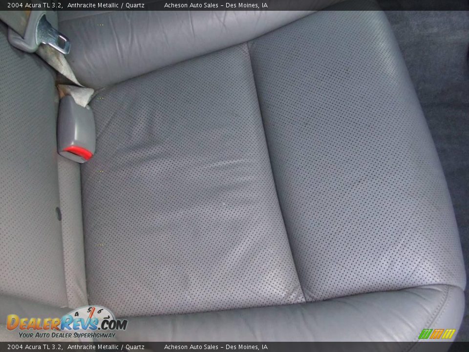 2004 Acura TL 3.2 Anthracite Metallic / Quartz Photo #24