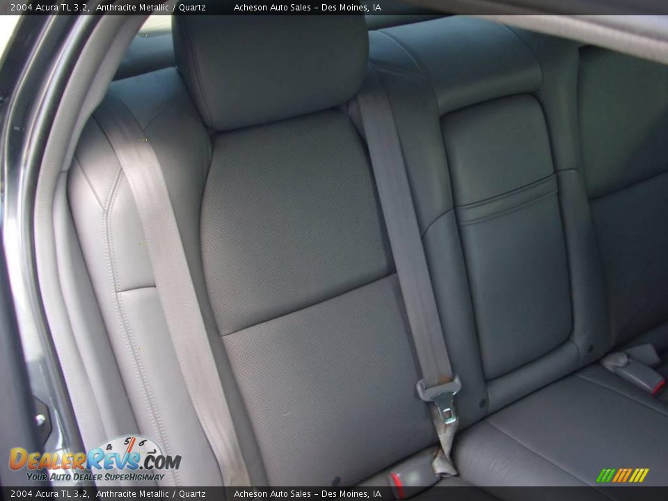 2004 Acura TL 3.2 Anthracite Metallic / Quartz Photo #25