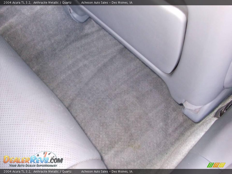 2004 Acura TL 3.2 Anthracite Metallic / Quartz Photo #26