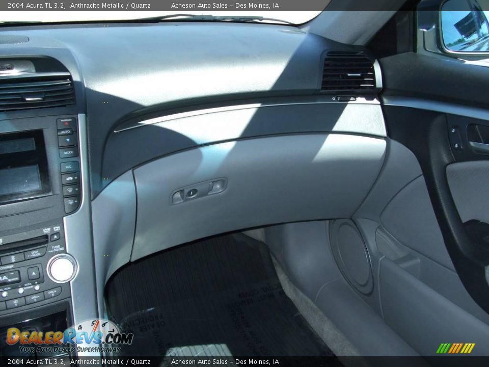 2004 Acura TL 3.2 Anthracite Metallic / Quartz Photo #30