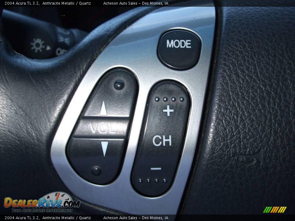2004 Acura TL 3.2 Anthracite Metallic / Quartz Photo #33