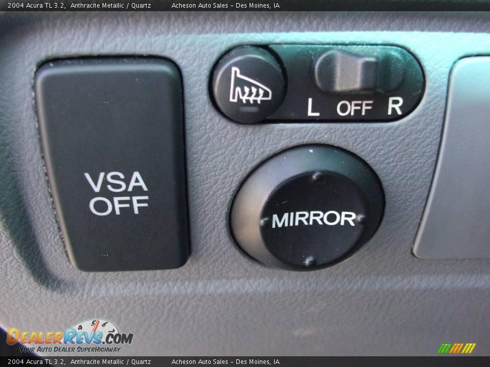 2004 Acura TL 3.2 Anthracite Metallic / Quartz Photo #35