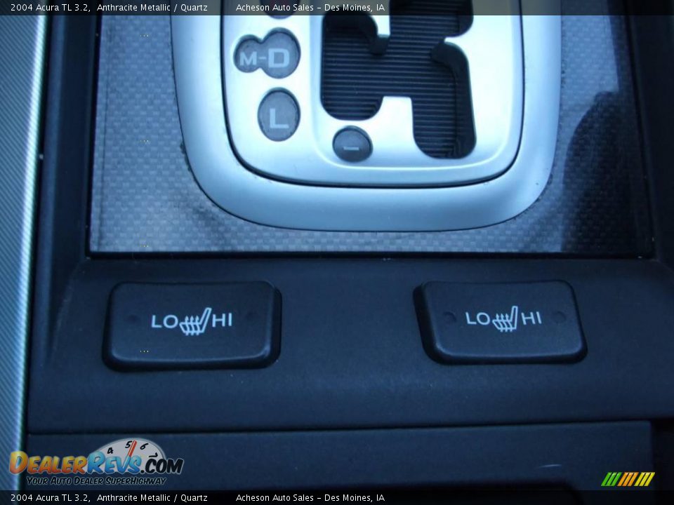2004 Acura TL 3.2 Anthracite Metallic / Quartz Photo #36