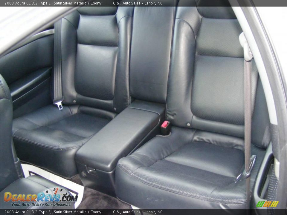 2003 Acura CL 3.2 Type S Satin Silver Metallic / Ebony Photo #6