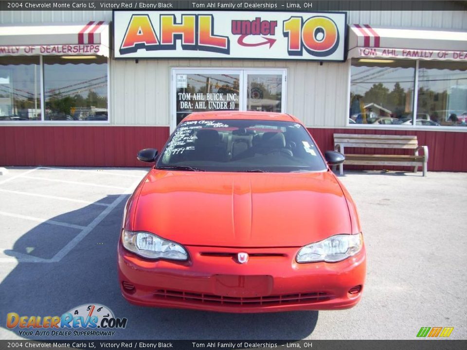 2004 Chevrolet Monte Carlo LS Victory Red / Ebony Black Photo #1