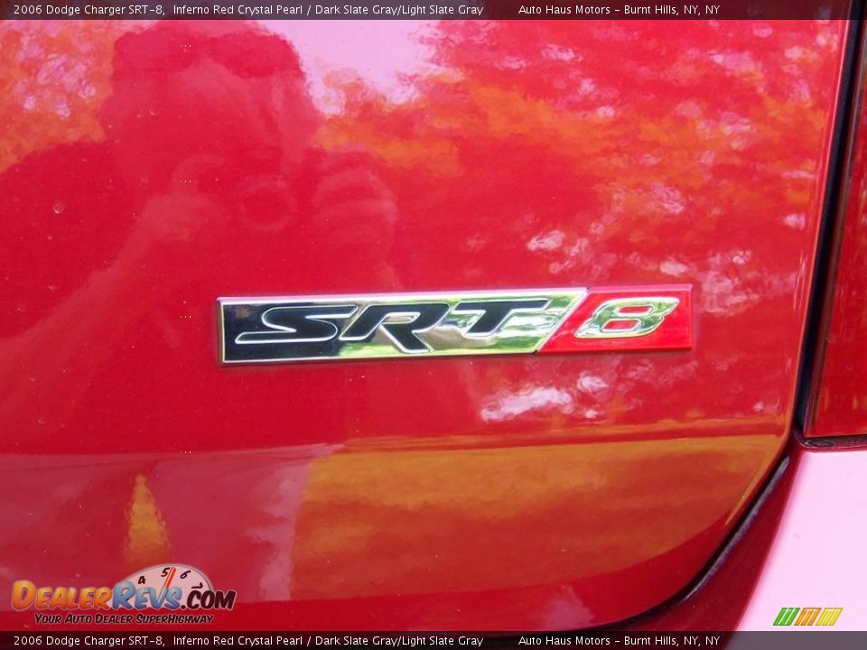 2006 Dodge Charger SRT-8 Inferno Red Crystal Pearl / Dark Slate Gray/Light Slate Gray Photo #7