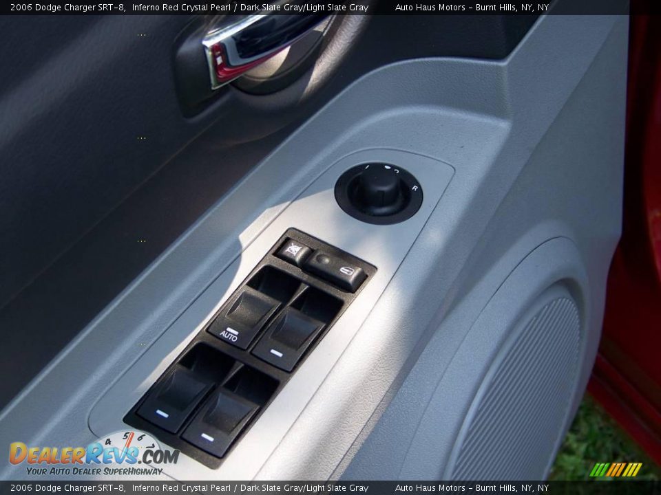 2006 Dodge Charger SRT-8 Inferno Red Crystal Pearl / Dark Slate Gray/Light Slate Gray Photo #10