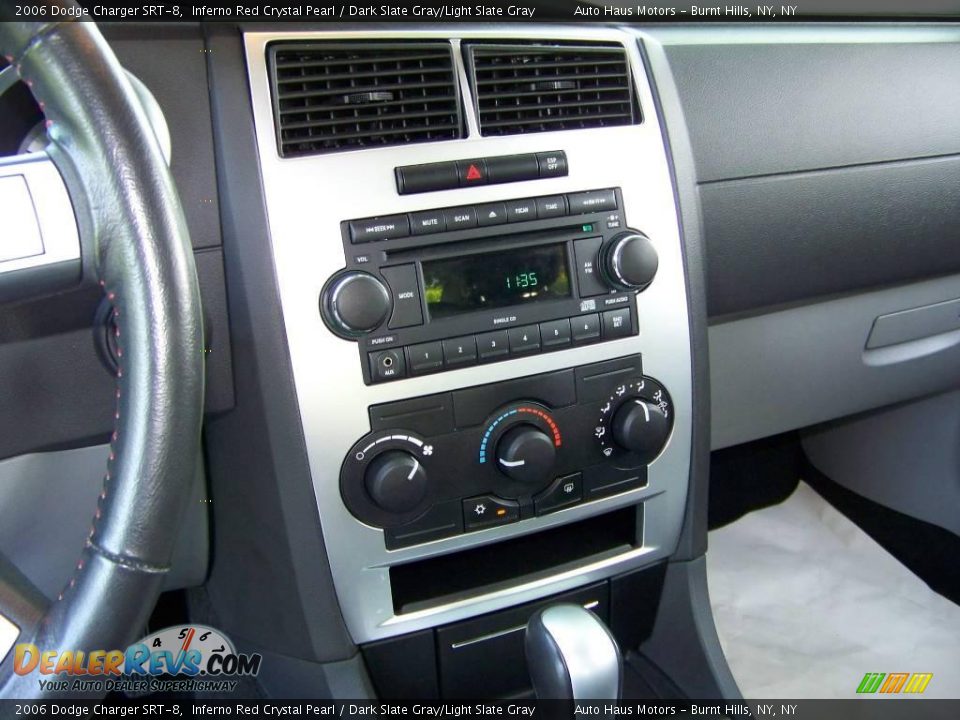 2006 Dodge Charger SRT-8 Inferno Red Crystal Pearl / Dark Slate Gray/Light Slate Gray Photo #12