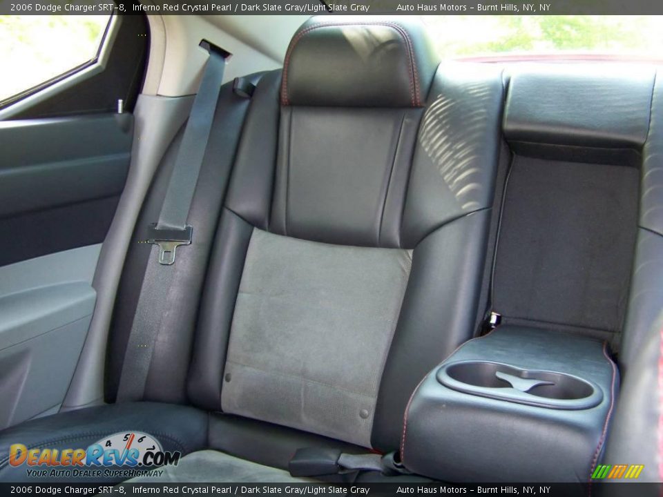 2006 Dodge Charger SRT-8 Inferno Red Crystal Pearl / Dark Slate Gray/Light Slate Gray Photo #13