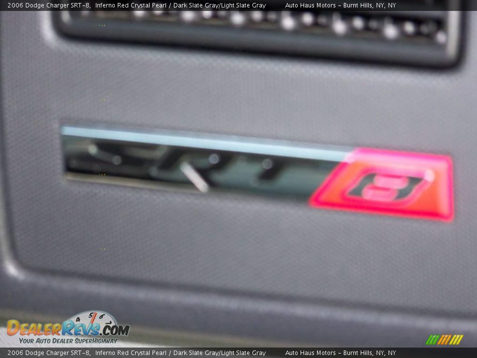 2006 Dodge Charger SRT-8 Inferno Red Crystal Pearl / Dark Slate Gray/Light Slate Gray Photo #14