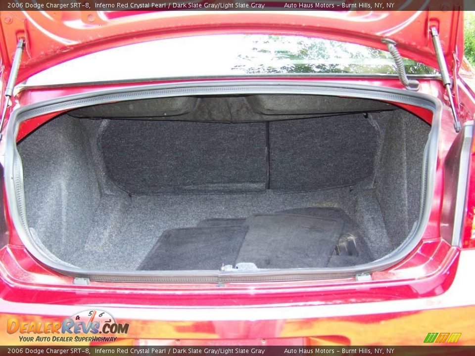 2006 Dodge Charger SRT-8 Inferno Red Crystal Pearl / Dark Slate Gray/Light Slate Gray Photo #15