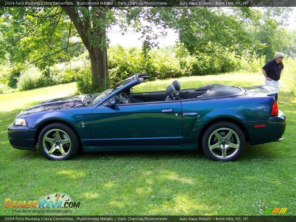 Mystichrome Metallic 2004 Ford Mustang Cobra Convertible Photo #8