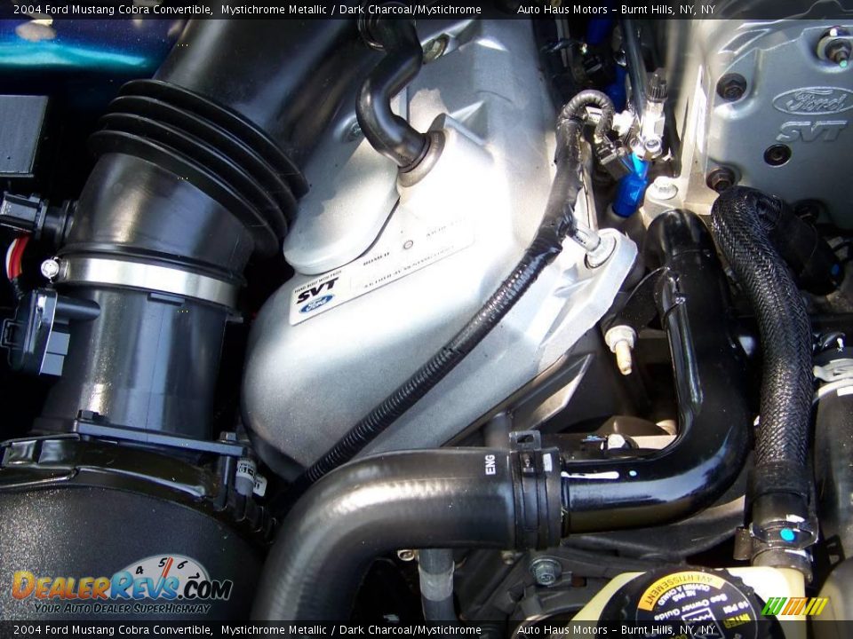 2004 Ford Mustang Cobra Convertible 4.6 Liter SVT Supercharged DOHC 32-Valve V8 Engine Photo #16