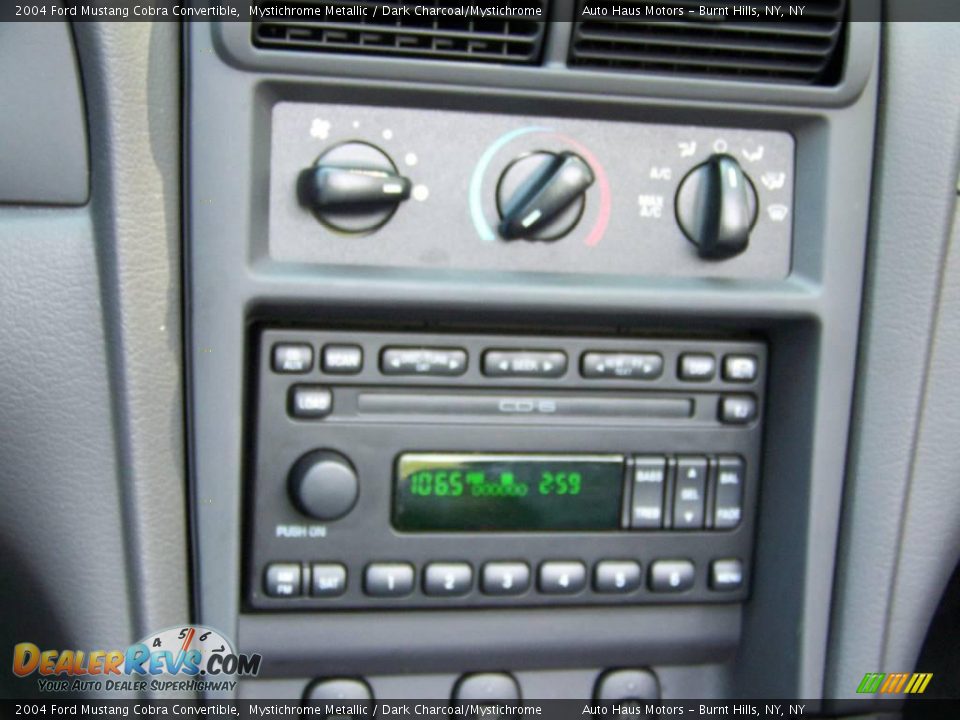 Controls of 2004 Ford Mustang Cobra Convertible Photo #21