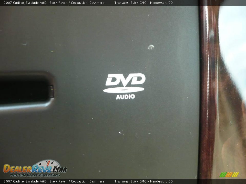 2007 Cadillac Escalade AWD Black Raven / Cocoa/Light Cashmere Photo #21