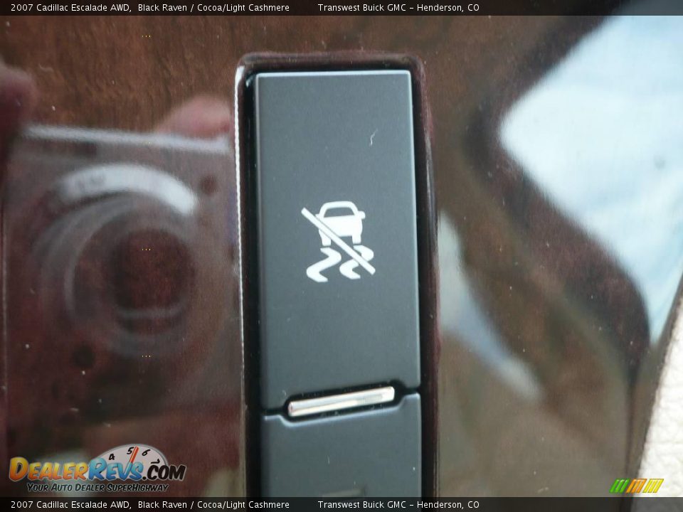 2007 Cadillac Escalade AWD Black Raven / Cocoa/Light Cashmere Photo #26