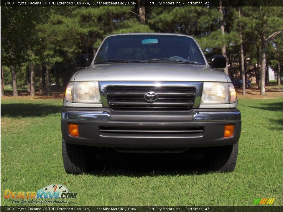 2000 Toyota Tacoma V6 TRD Extended Cab 4x4 Lunar Mist Metallic / Gray Photo #5