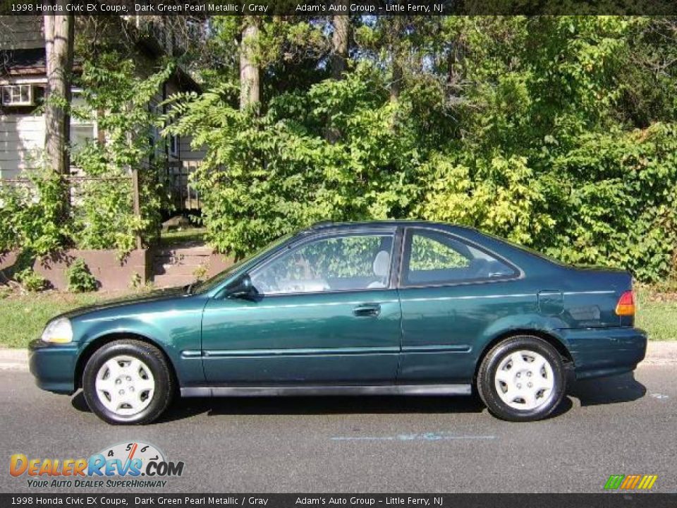 1998 Honda civic green #1