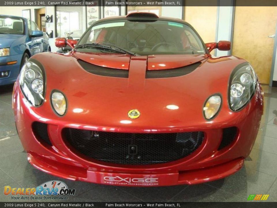 2009 Lotus Exige S 240 Canyon Red Metallic / Black Photo #2