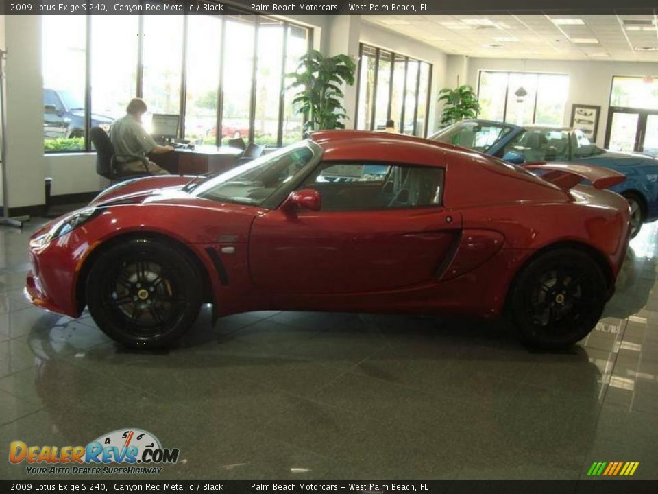 2009 Lotus Exige S 240 Canyon Red Metallic / Black Photo #4
