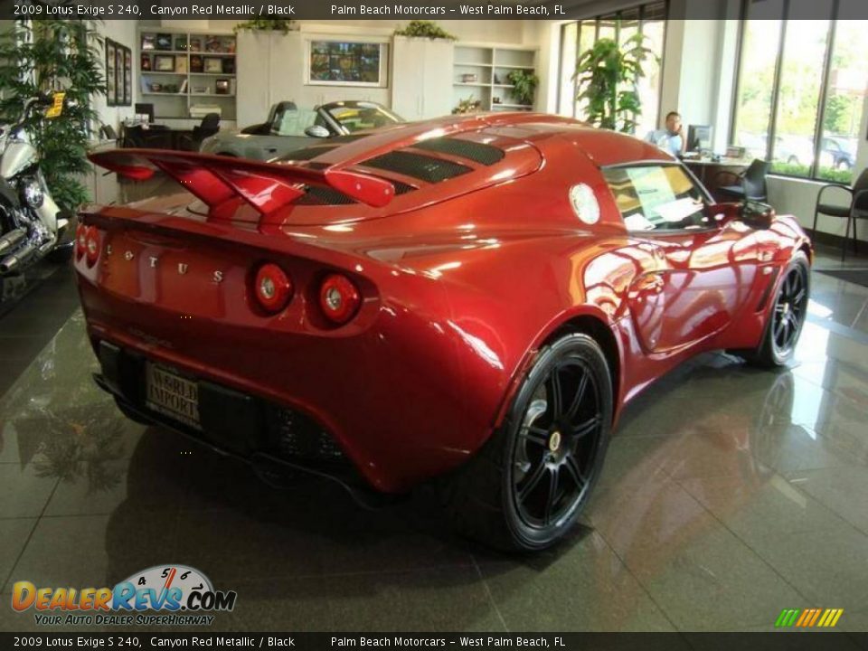 Canyon Red Metallic 2009 Lotus Exige S 240 Photo #5