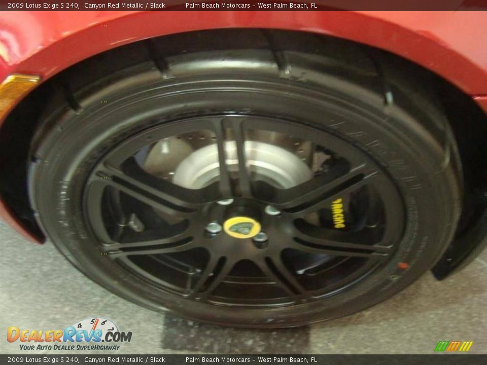 2009 Lotus Exige S 240 Canyon Red Metallic / Black Photo #6