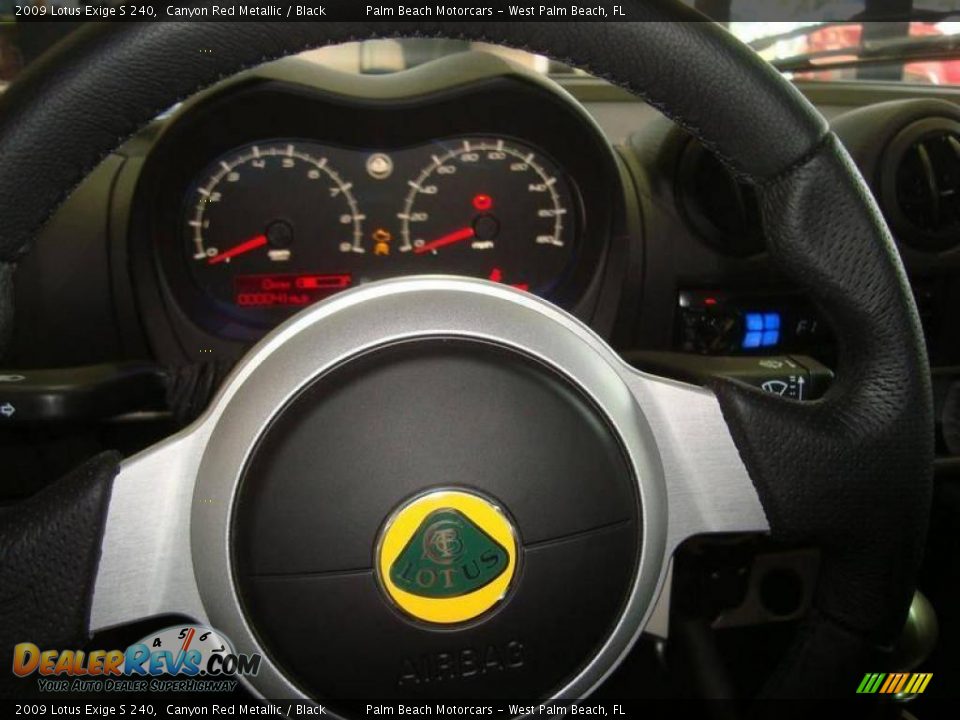 2009 Lotus Exige S 240 Canyon Red Metallic / Black Photo #9