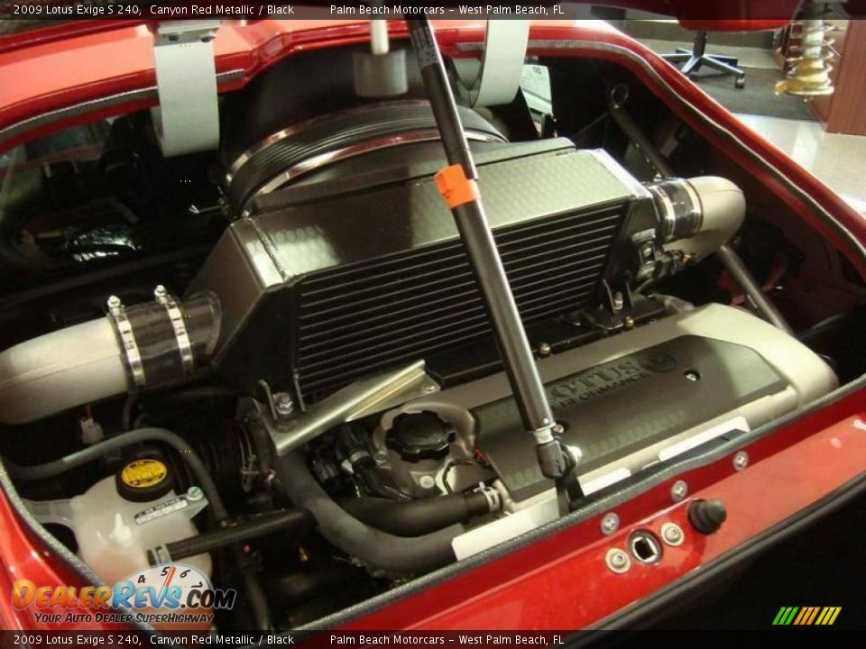 2009 Lotus Exige S 240 1.8 Liter Supercharged DOHC 16-Valve VVT-I 4 Cylinder Engine Photo #10