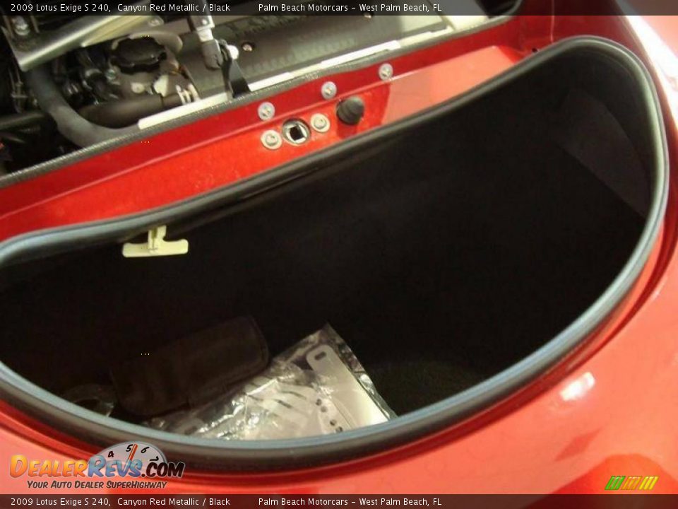 2009 Lotus Exige S 240 Canyon Red Metallic / Black Photo #11