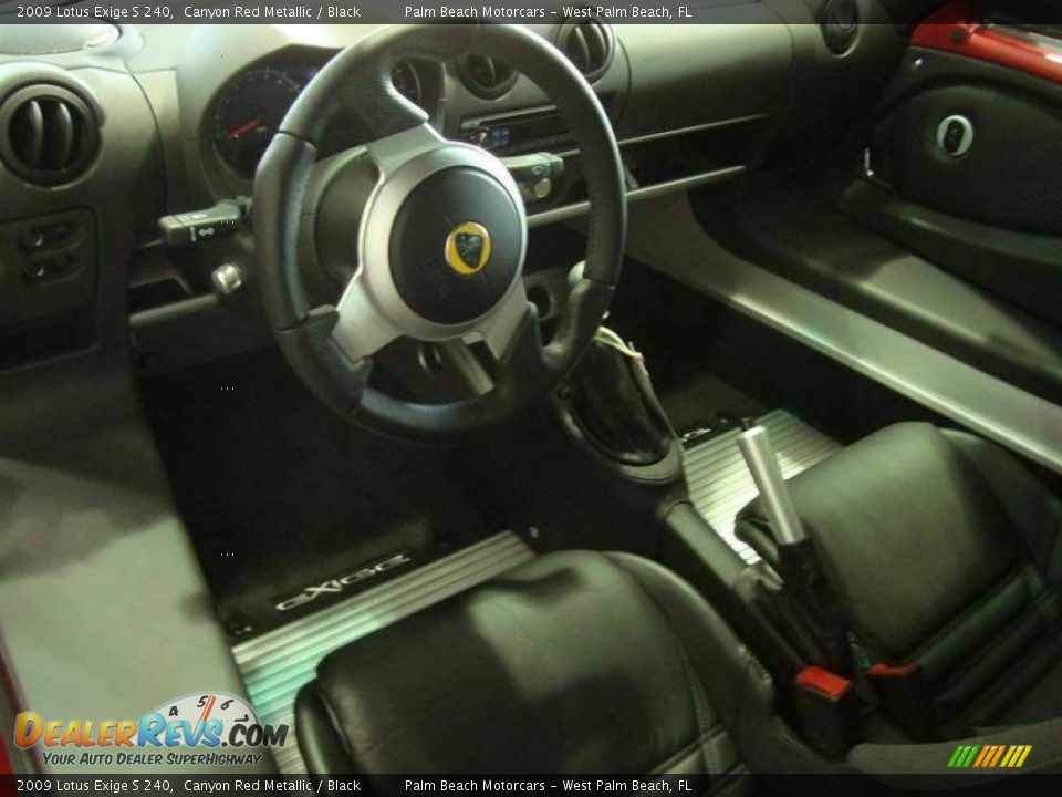 Black Interior - 2009 Lotus Exige S 240 Photo #13